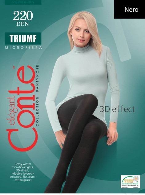 Теплые колготки из нитей микрофибры Conte Elegant TRIUMF 220, , Nero, Теплые колготки из нитей микрофибры Conte Elegant TRIUMF 220, 4, Nero
Теплые колготки из нитей микрофибры Conte Elegant TRIUMF 220, , Nero, Теплые колготки из нитей микрофибры Conte Elegant TRIUMF 220, 4, Nero