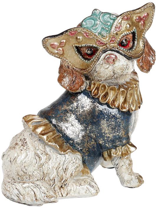 Декоративная статуэтка Собачка на маскараде 14.5х12х17.5см, в синем костюмчике Bona (Р01632319134)
Декоративная статуэтка Собачка на маскараде 14.5х12х17.5см, в синем костюмчике Bona (Р01632319134)
