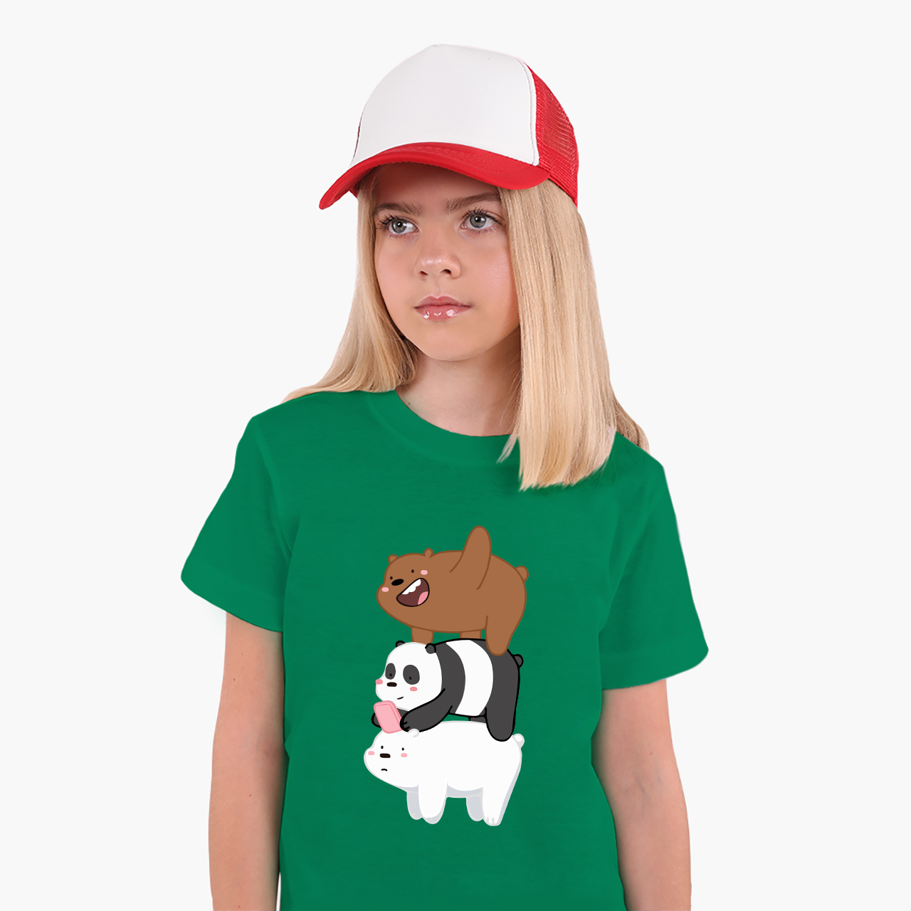 Детская футболка Вся правда о медведях (We Bare bears) (25186-2643) 158-164 см Хлопок Зеленый
Детская футболка Вся правда о медведях (We Bare bears) (25186-2643) 158-164 см Хлопок Зеленый