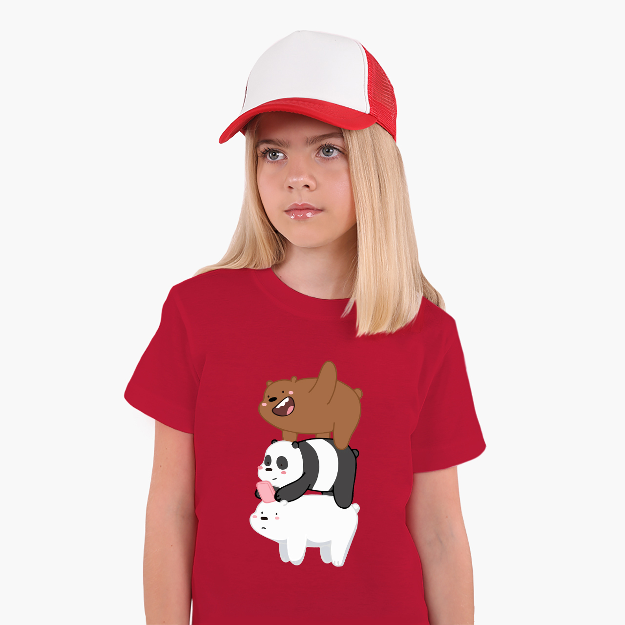 Детская футболка Вся правда о медведях (We Bare bears) (25186-2643) 104-110 см Хлопок Красный
Детская футболка Вся правда о медведях (We Bare bears) (25186-2643) 104-110 см Хлопок Красный