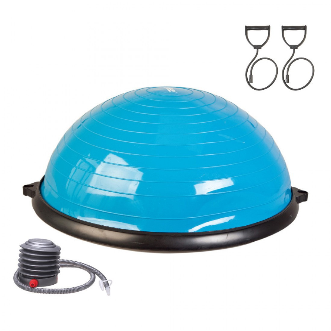 Балансировочная подушка-полусфера с двумя эспандерами LiveUp BOSU BALL PVC Голубой (NL LS3570)
Балансировочная подушка-полусфера с двумя эспандерами LiveUp BOSU BALL PVC Голубой (NL LS3570)