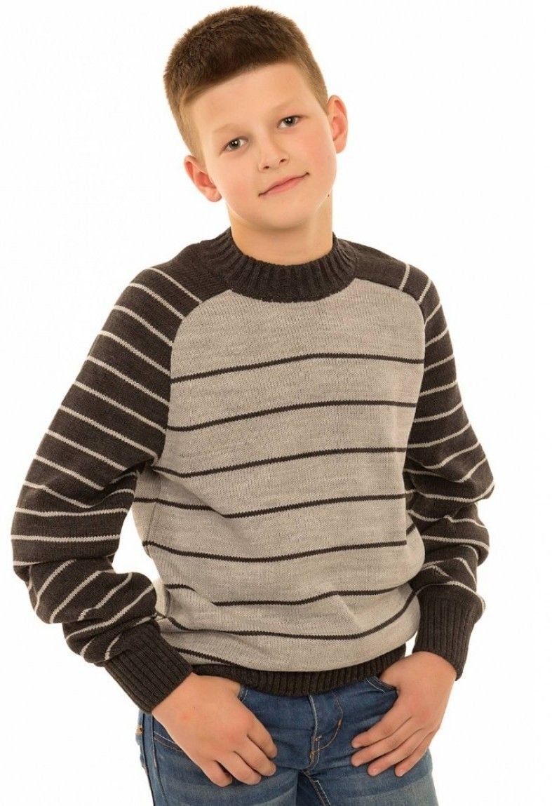 Свитер Tashkan (1307сер) Размер 42, 152 см Коричневый 
Свитер Tashkan (1307сер) Размер 42, 152 см Коричневый