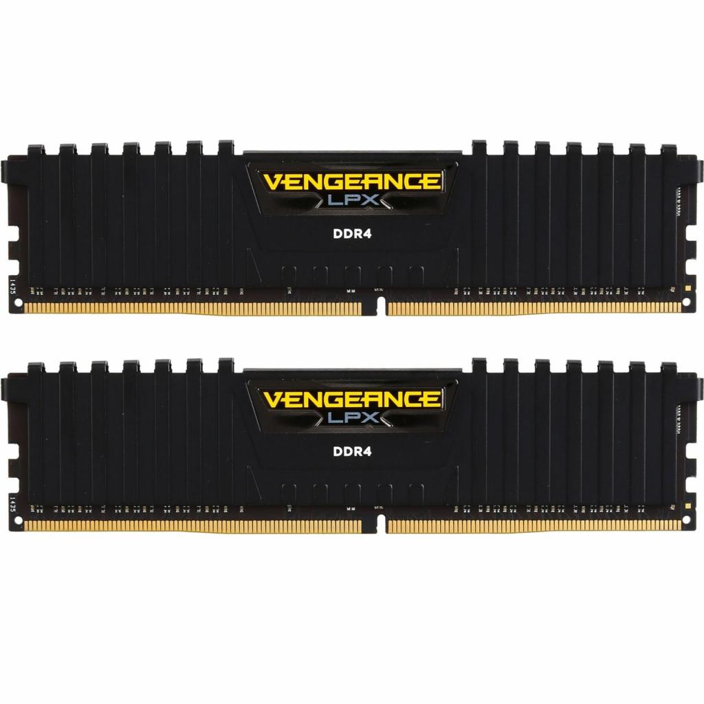 Модуль памяти для компьютера DDR4 16GB (2x8GB) 3200 MHz Vengeance LPX Black CORSAIR (CMK16GX4M2B3200C16)
Модуль памяти для компьютера DDR4 16GB (2x8GB) 3200 MHz Vengeance LPX Black CORSAIR (CMK16GX4M2B3200C16)