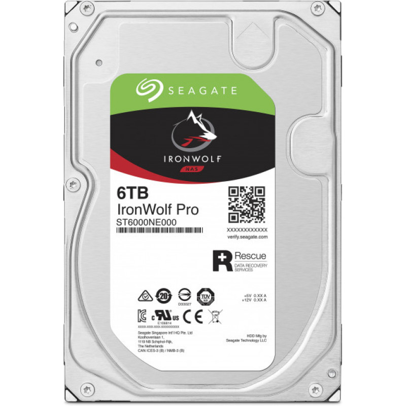 Жесткий диск Seagate IronWolf Pro HDD 6TB 7200rpm 256MB ST6000NE000 3.5" SATAIII
Жесткий диск Seagate IronWolf Pro HDD 6TB 7200rpm 256MB ST6000NE000 3.5" SATAIII
