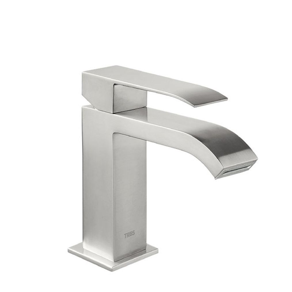 Смеситель для умывальника Tres Cuadro 006.101.01.AC, нержавейка
Смеситель для умывальника Tres Cuadro 006.101.01.AC, нержавейка