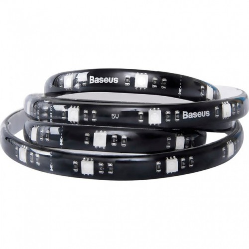 Светодиодная самоклеящаяся лента Baseus Cool Black USB Colorful Electronic Sports Game Light Strip Standard Version (RGB) для геймеров Black
Светодиодная самоклеящаяся лента Baseus Cool Black USB Colorful Electronic Sports Game Light Strip Standard Version (RGB) для геймеров Black