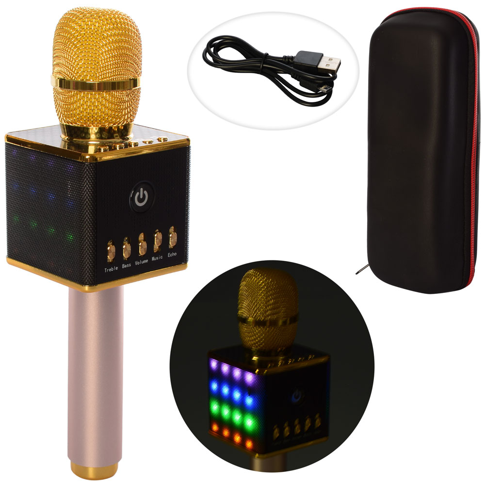 Микрофон H8 (20шт) 26см, аккум, Bluetooth,TFслот, USBзар, в футляре, 28,5-12,5-8,5см
Микрофон H8 (20шт) 26см, аккум, Bluetooth,TFслот, USBзар, в футляре, 28,5-12,5-8,5см
