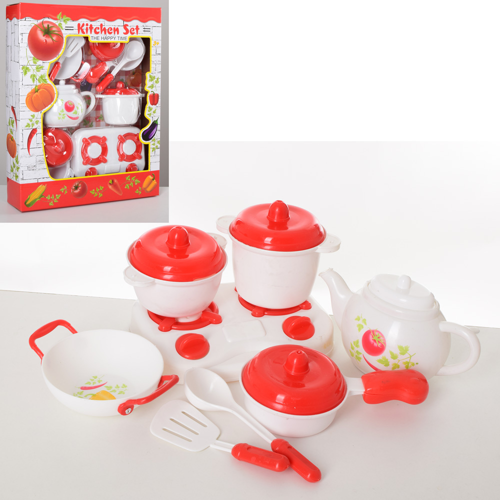 Посуда A-Toys LN1010E плита, чайник, кастрюли, сковородка, кухонные принадлежности
Посуда A-Toys LN1010E плита, чайник, кастрюли, сковородка, кухонные принадлежности