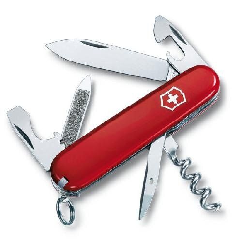 Нож складной швейцарский многофункциональный Victorinox Swiss Army Sportsman червоний
Нож складной швейцарский многофункциональный Victorinox Swiss Army Sportsman червоний