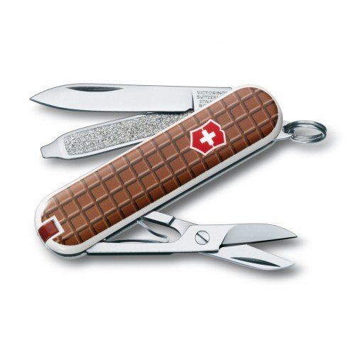 Нож складной швейцарский многофункциональный Victorinox Classic Chocolate 0.6223.842
Нож складной швейцарский многофункциональный Victorinox Classic Chocolate 0.6223.842