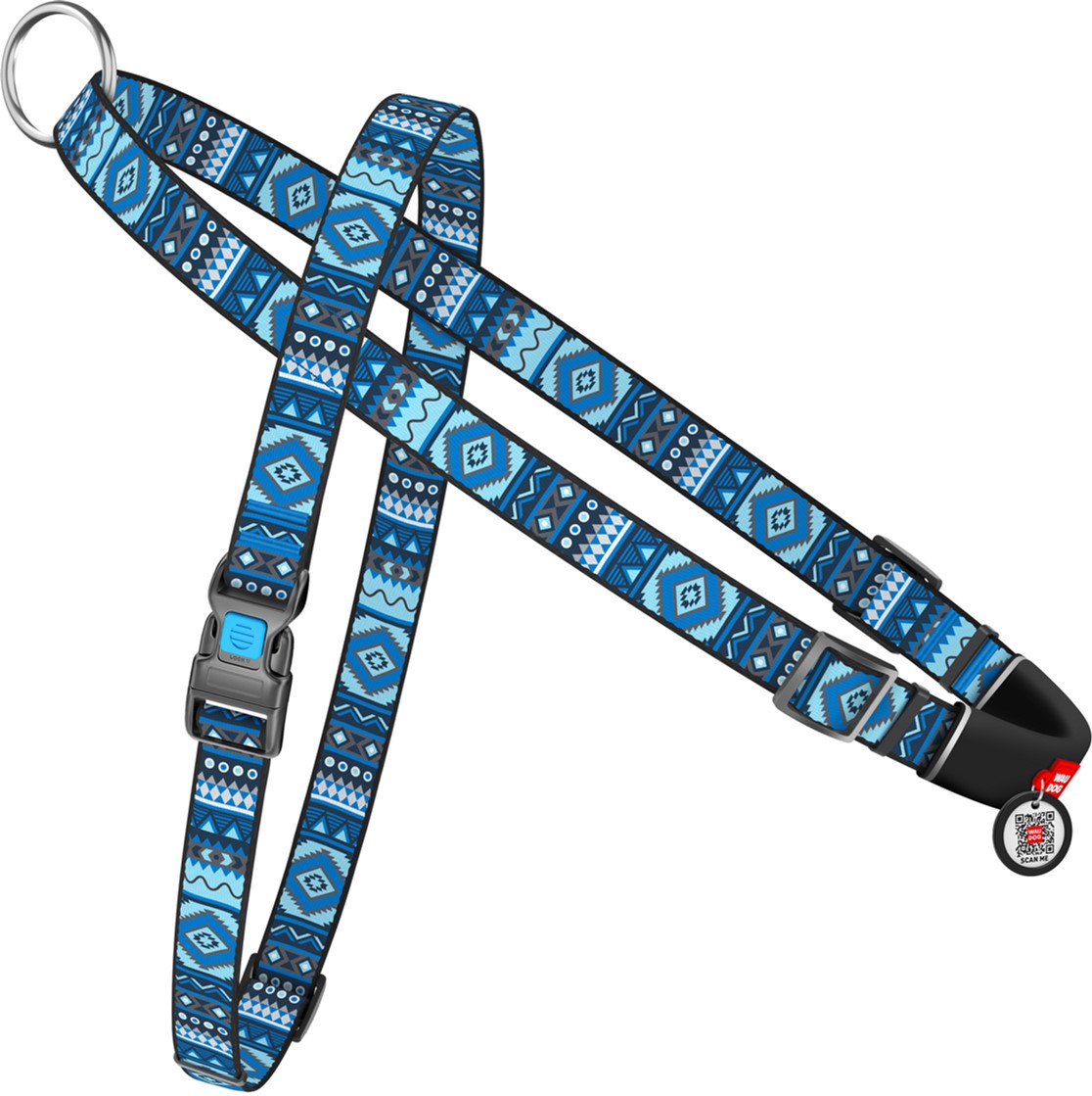 Шлея для собак быстросъемная Collar WAUDOG Nylon c QR паспортом, рисунок "Этно синий", пластиковый фастекс, L, Ш 25 мм, А 60-80 см, В 70-100 см (5445)
Шлея для собак быстросъемная Collar WAUDOG Nylon c QR паспортом, рисунок "Этно синий", пластиковый фастекс, L, Ш 25 мм, А 60-80 см, В 70-100 см (5445)