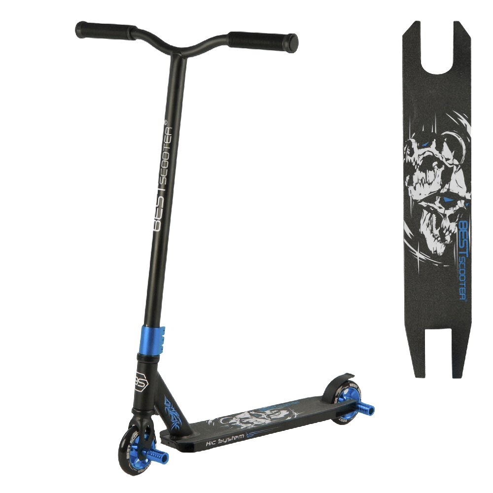 Самокат трюковый с алюминиевыми колесами 2 пеги в комплекте Best Scooter черный с синим (1890-86380)
Самокат трюковый с алюминиевыми колесами 2 пеги в комплекте Best Scooter черный с синим (1890-86380)