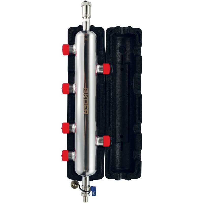 Гидрострелка KOER KR.S1032 4/2 (с воздухоотвод. и дренаж. краном) 1" НР SUS304 (KR2959)
Гидрострелка KOER KR.S1032 4/2 (с воздухоотвод. и дренаж. краном) 1" НР SUS304 (KR2959)