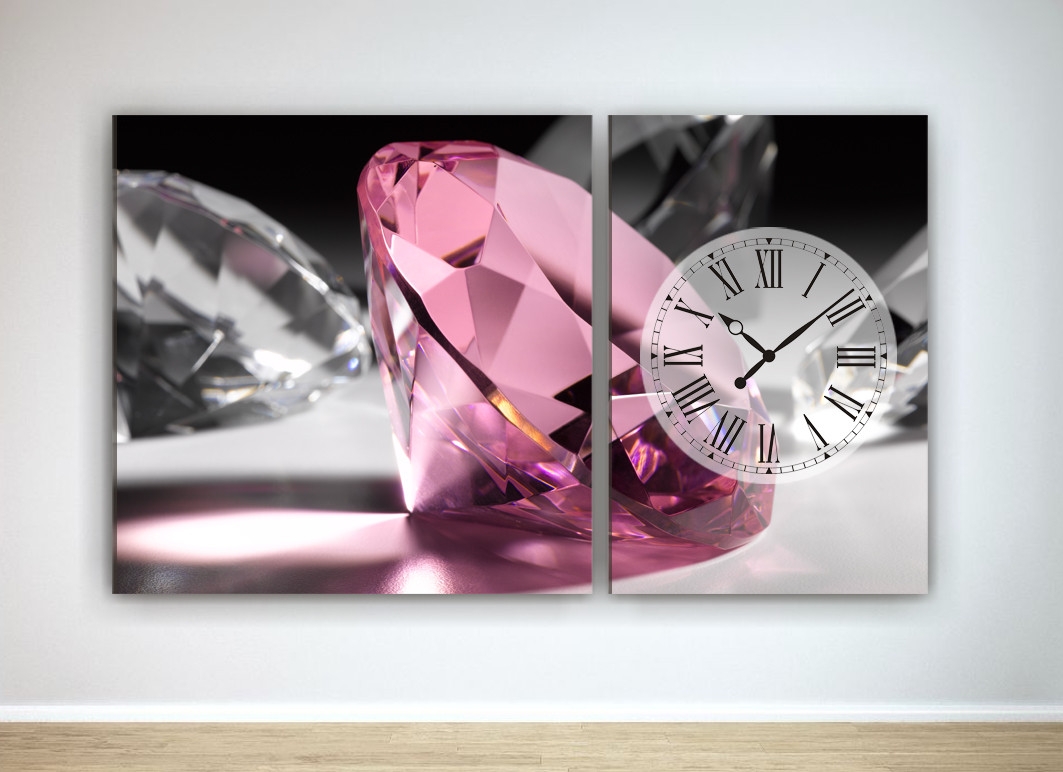 Модульная картина Vitrina с часовым механизмом Розовый бриллиант 100х60 см (100385-2Ч)
Модульная картина Vitrina с часовым механизмом Розовый бриллиант 100х60 см (100385-2Ч)