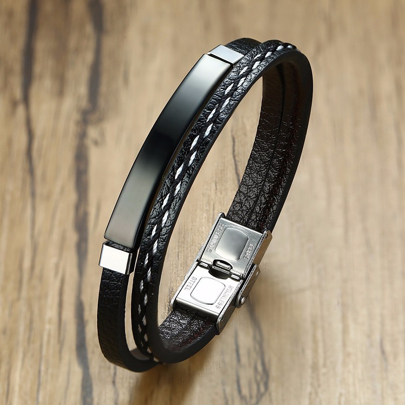 Женский кожаный браслет BroBand Two черный c черной вставкой 21см (BB-TWO-BLACK-BLACK-21-W)
Женский кожаный браслет BroBand Two черный c черной вставкой 21см (BB-TWO-BLACK-BLACK-21-W)