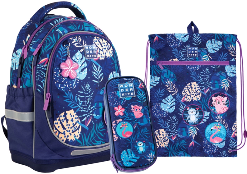 Школьный набор Kite Wonder Jungle 1.54 кг 36x27x16 см 15.5 л Синий (SET_WK21-724S-3)
Школьный набор Kite Wonder Jungle 1.54 кг 36x27x16 см 15.5 л Синий (SET_WK21-724S-3)