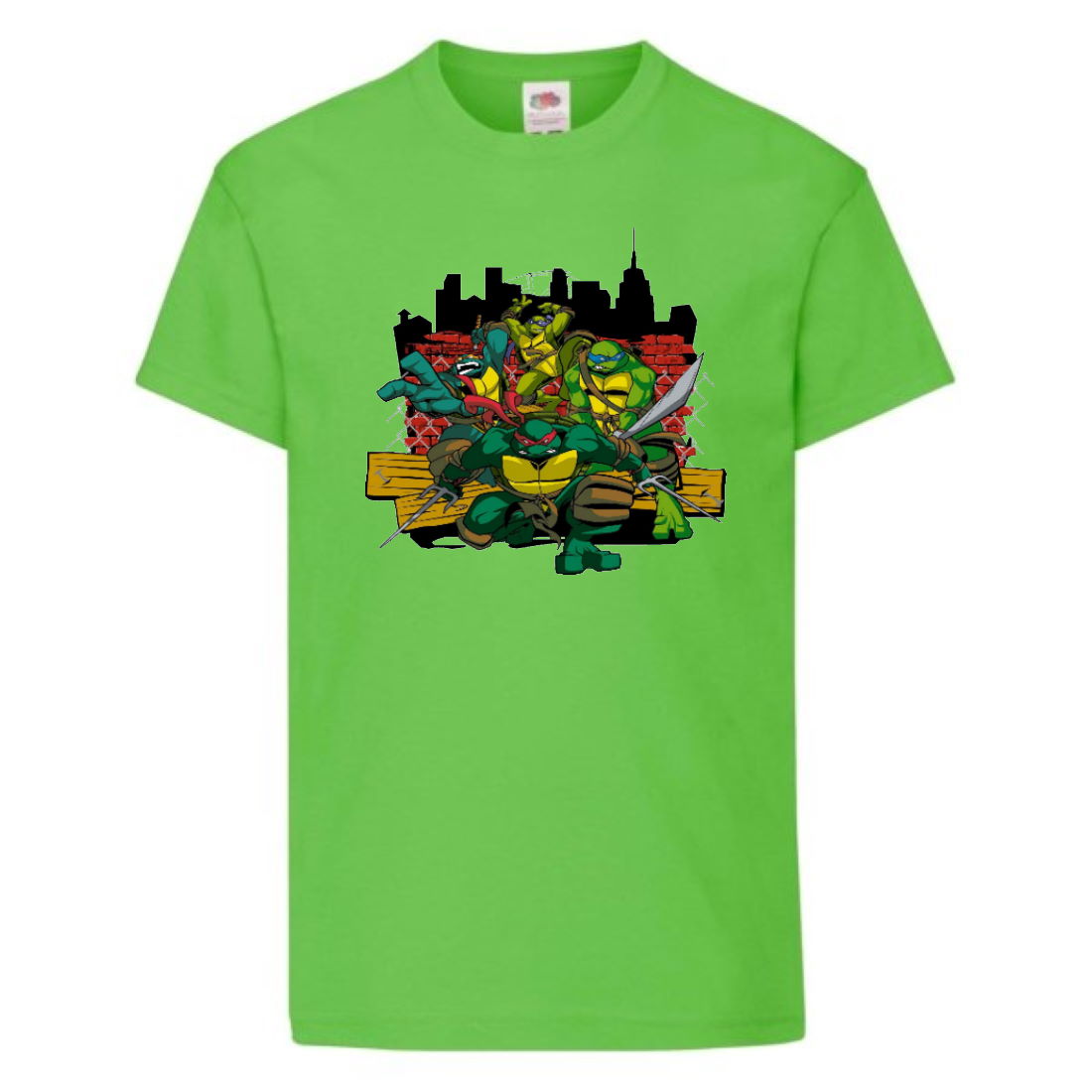 Футболка детская Черепашки Ниндзя 0018 (Ninja Turtles) светлозеленая (NTS lgrn 0018) 104 см
Футболка детская Черепашки Ниндзя 0018 (Ninja Turtles) светлозеленая (NTS lgrn 0018) 104 см