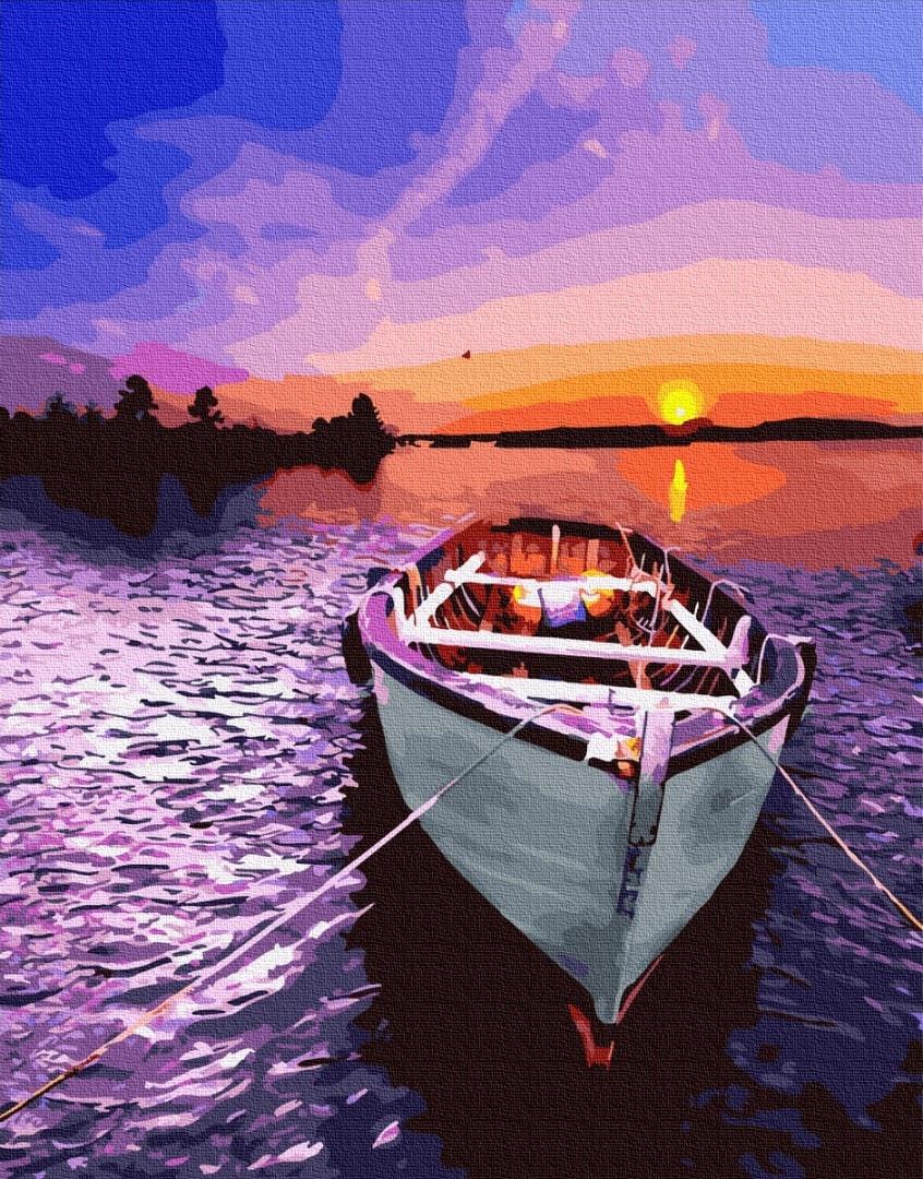 Картина по номерам "Лодка на западе" BrushMe холст на подрамнике 40x50см GX26162
Картина по номерам "Лодка на западе" BrushMe холст на подрамнике 40x50см GX26162