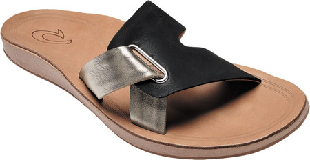 Женские вьетнамки, сланцы OluKai Nonohe 'Olu Slide Black/Golden Sand Full Grain Leather 39
Женские вьетнамки, сланцы OluKai Nonohe 'Olu Slide Black/Golden Sand Full Grain Leather 39