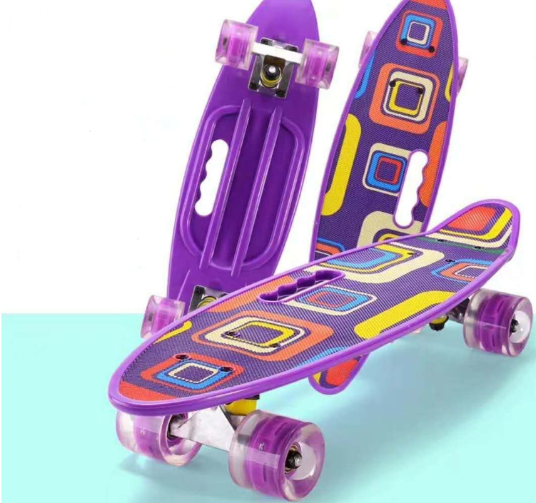 Скейт Пенни Борд Penny My Go Cruiser круизер с ручкой Profi 2022 фиолетвый-желтый со светящимися колесами
Скейт Пенни Борд Penny My Go Cruiser круизер с ручкой Profi 2022 фиолетвый-желтый со светящимися колесами