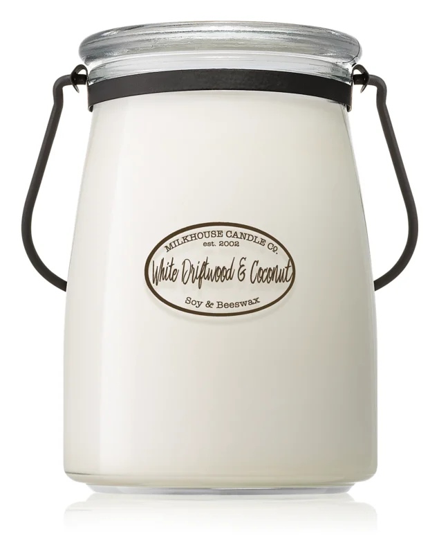 Milkhouse Candle Co. Creamery White Driftwood Coconut ароматизована свічка 624 гр Butter Jar
Milkhouse Candle Co. Creamery White Driftwood Coconut ароматизована свічка 624 гр Butter Jar