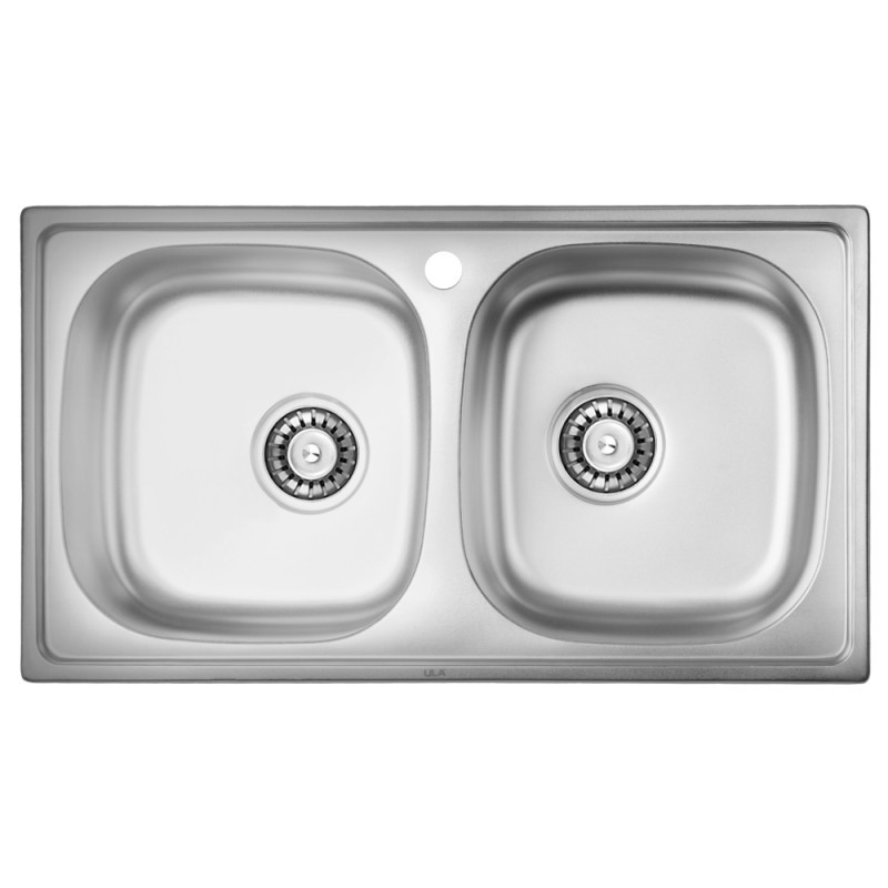 Кухонная мойка стальная нержавейка ULA 5104 Satin сифон в комплекте ULA5104SAT08
Кухонная мойка стальная нержавейка ULA 5104 Satin сифон в комплекте ULA5104SAT08