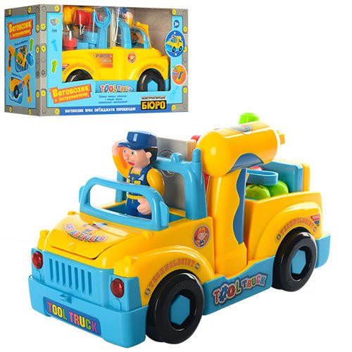 Машинка-конструктор Huile toys 789 с инструментами со световыми и звуковыми эффектами (46510001)
Машинка-конструктор Huile toys 789 с инструментами со световыми и звуковыми эффектами (46510001)
