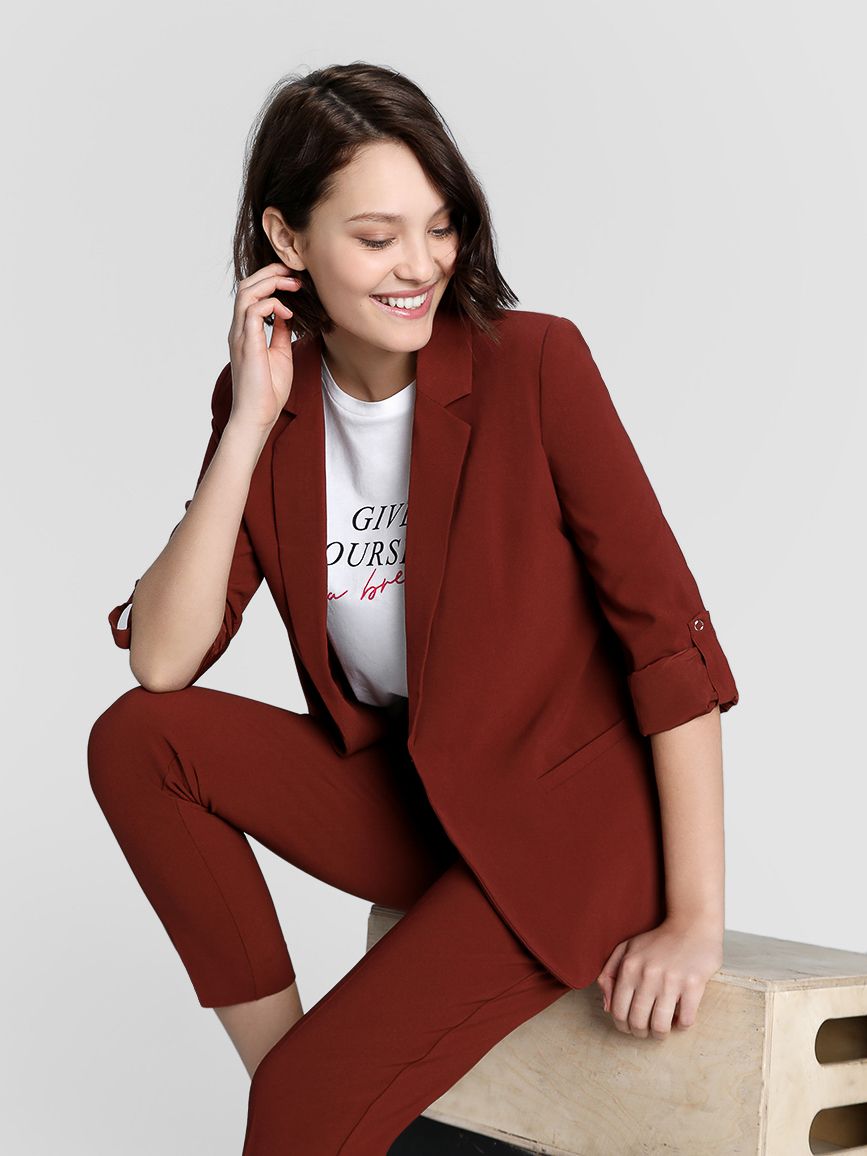 Пиджак O'STIN Casual MOMM1NF3I3 Терракотовый, Пиджак O'STIN Casual MOMM1NF3I3 XS Терракотовый
Пиджак O'STIN Casual MOMM1NF3I3 Терракотовый, Пиджак O'STIN Casual MOMM1NF3I3 XS Терракотовый