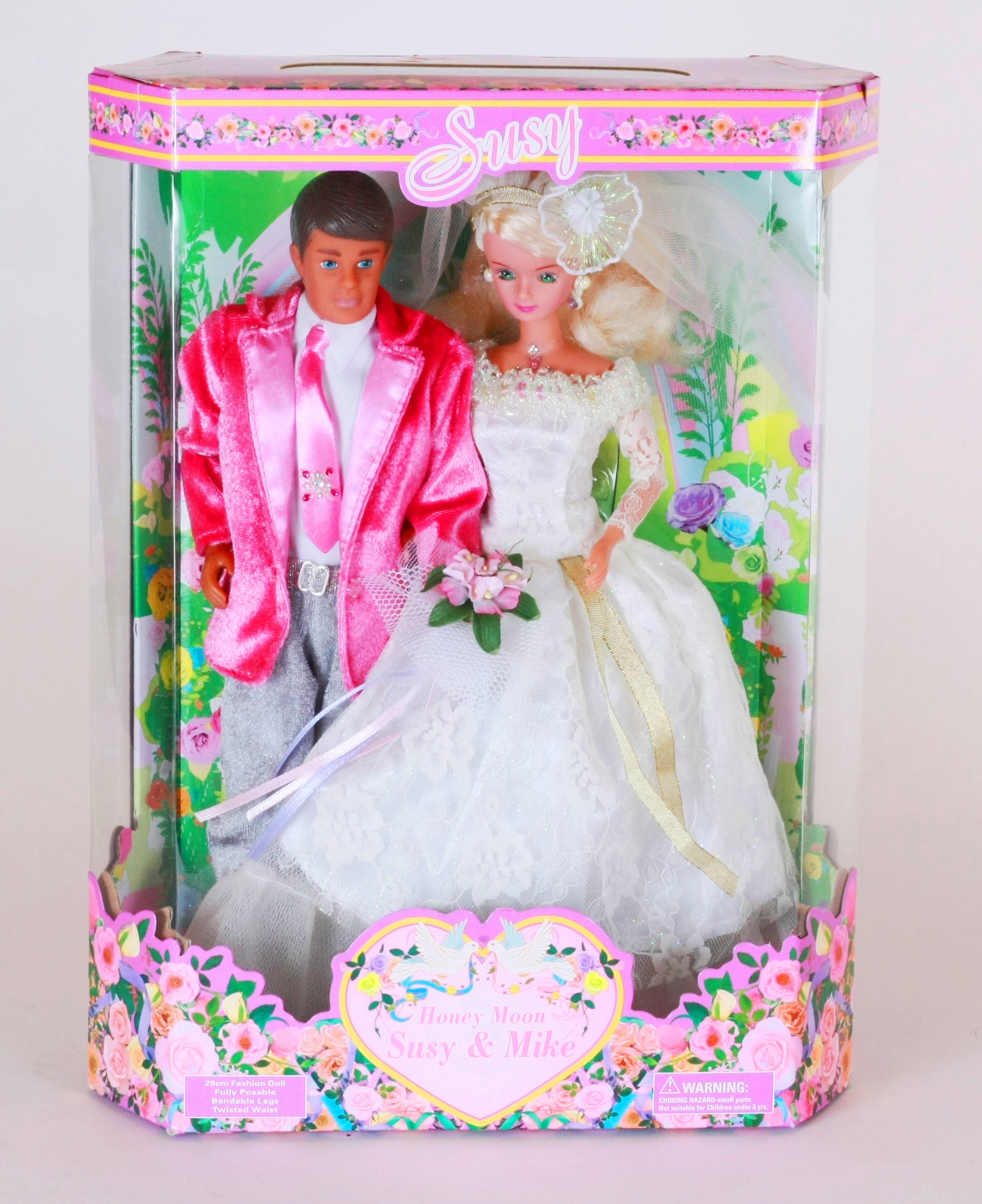 Кукла Creation & Distribution Сюзи и Майк "Счастливые молодожены", в коробке 34*24*10см (2703)
Кукла Creation & Distribution Сюзи и Майк "Счастливые молодожены", в коробке 34*24*10см (2703)
