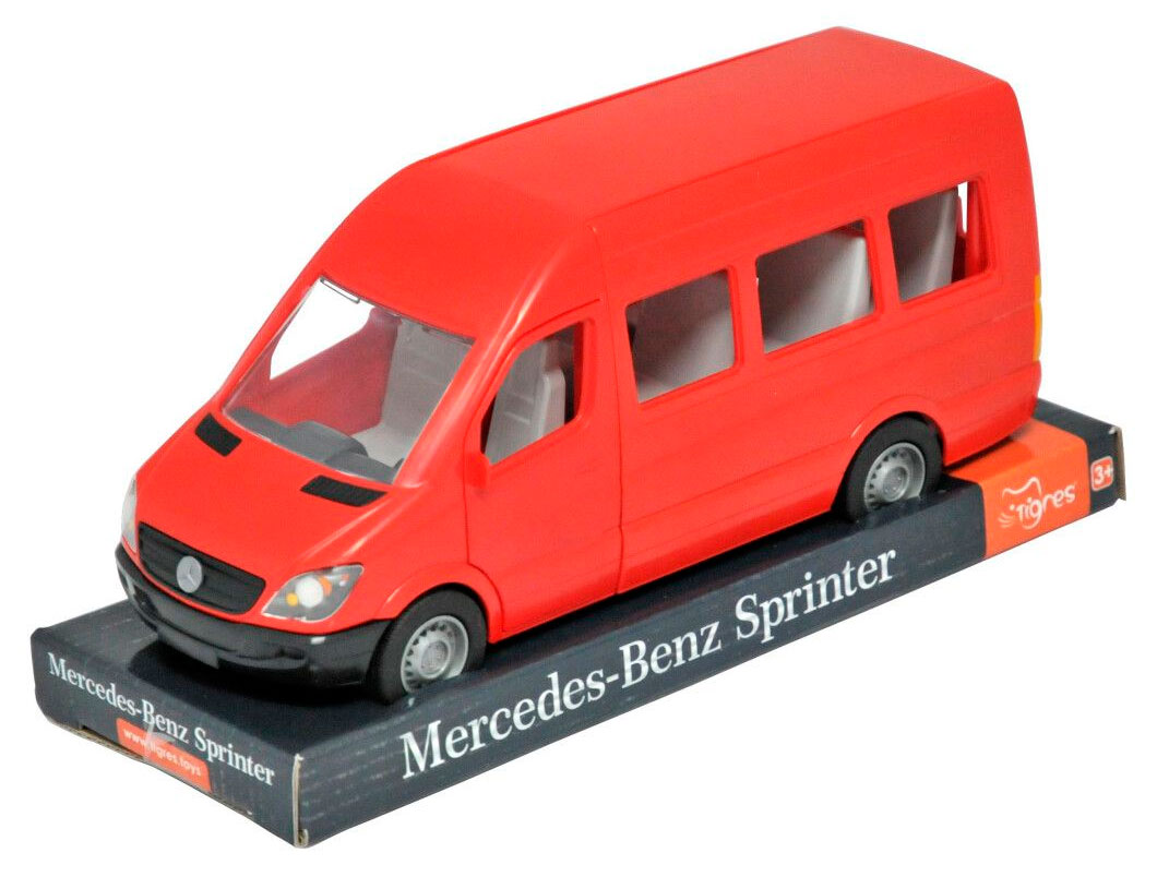 Автомобиль Mercedes-Benz Sprinter, пассажирский, красный, на планшетке 16*28*10см, TM Wader (39705)
Автомобиль Mercedes-Benz Sprinter, пассажирский, красный, на планшетке 16*28*10см, TM Wader (39705)
