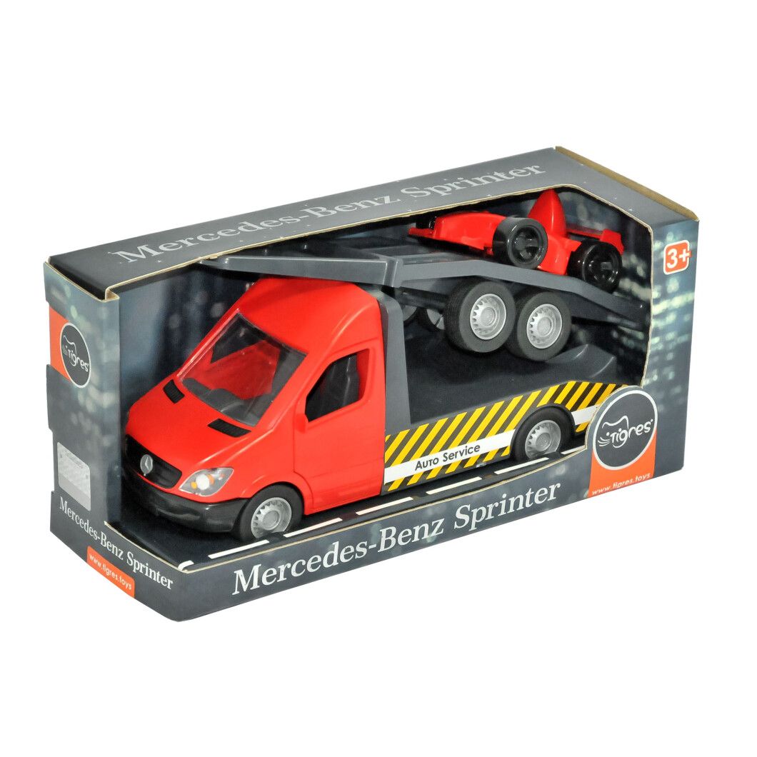 Автомобиль Mercedes-Benz Sprinter эвакуатор с лафером (черный), в коробке 29*13*11см, TM Wader (39740)
Автомобиль Mercedes-Benz Sprinter эвакуатор с лафером (черный), в коробке 29*13*11см, TM Wader (39740)