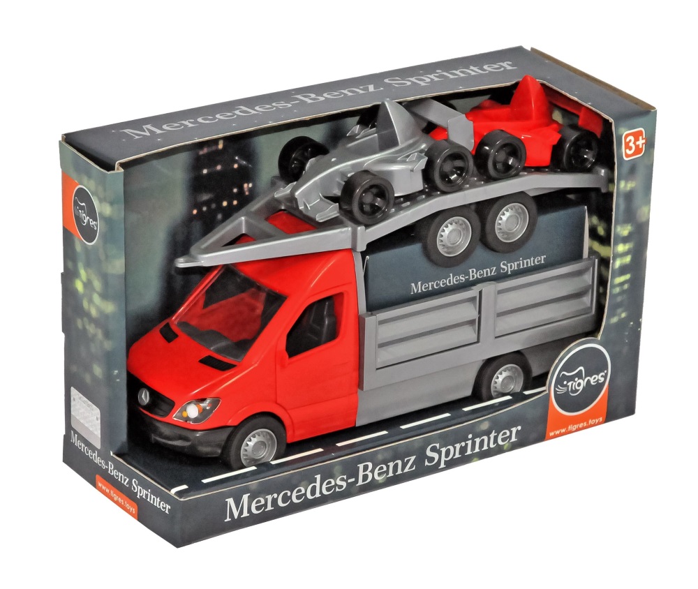 Автомобиль "Mercedes-Benz Sprinter" бортовой с лафетом (красный), Tigres (39669)
Автомобиль "Mercedes-Benz Sprinter" бортовой с лафетом (красный), Tigres (39669)