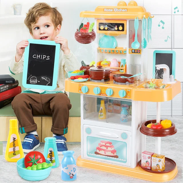 Детская игровая Кухня с водой Home Kitchen 889-151-152 Высота 72 см Звук, свет, 43 предмета желтая
Детская игровая Кухня с водой Home Kitchen 889-151-152 Высота 72 см Звук, свет, 43 предмета желтая