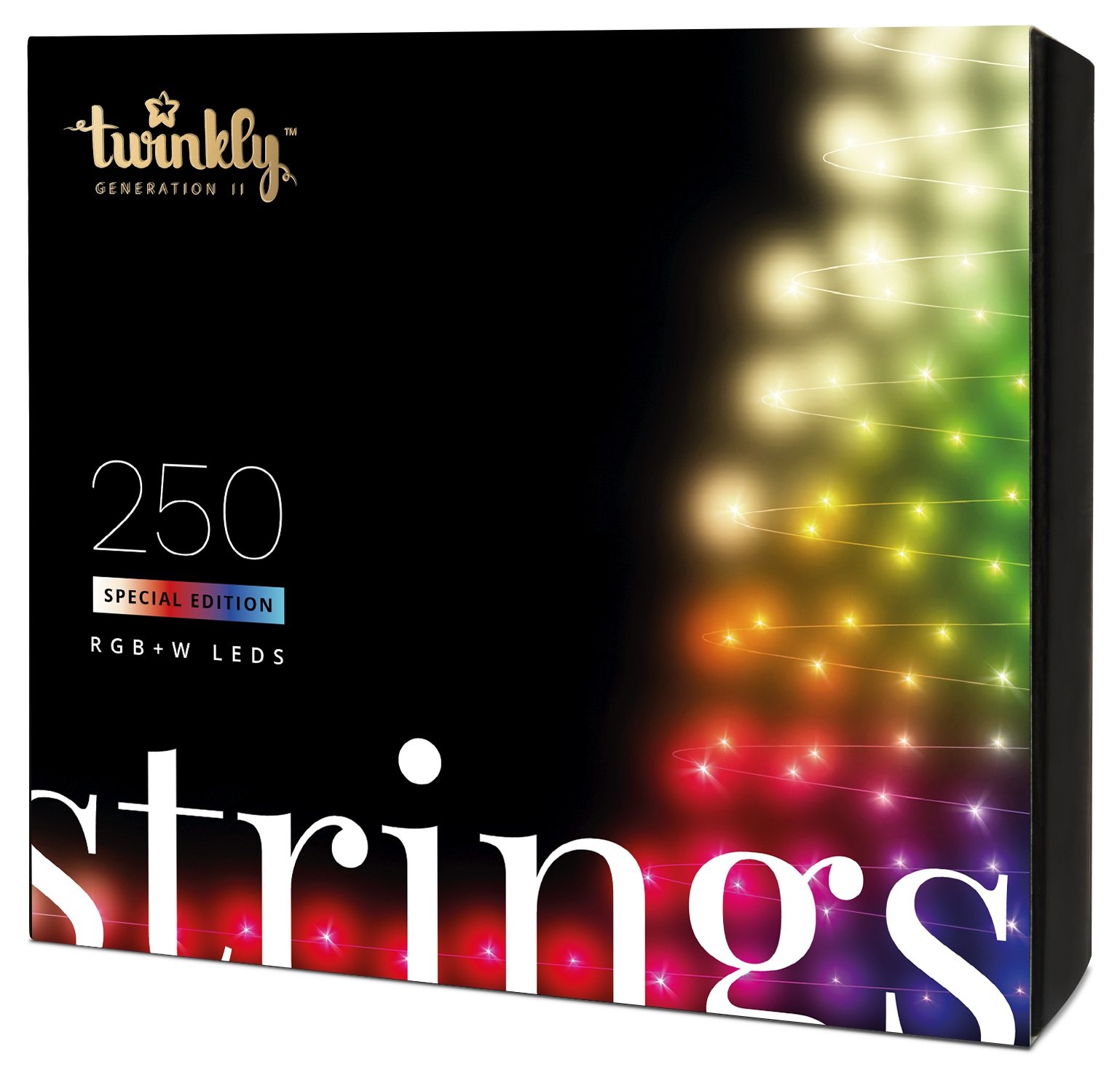 Twinkly Smart LED Гирлянда Twinkly Strings RGBW 250, BT+Wi-Fi, Gen II, IP44, кабель прозрачный
Twinkly Smart LED Гирлянда Twinkly Strings RGBW 250, BT+Wi-Fi, Gen II, IP44, кабель прозрачный
