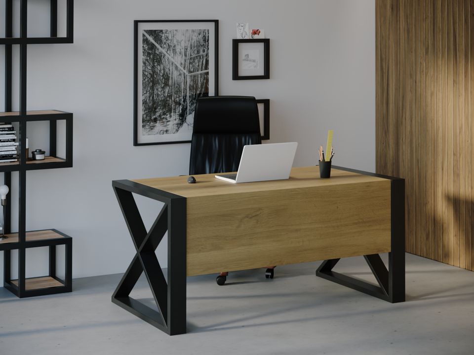 Компьютерный стол Skandi Wood SW109 Миннесота 150 х 80 х 75 см МДФ+Шпон Дуб Натуральный
Компьютерный стол Skandi Wood SW109 Миннесота 150 х 80 х 75 см МДФ+Шпон Дуб Натуральный