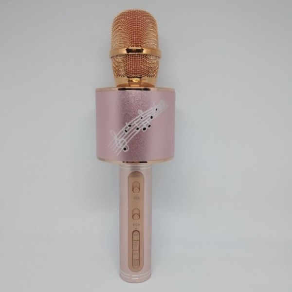Микрофон караоке беспроводной с динамиком UNI Magic Karaoke YS 66 Bluetooth динамик USB розовый
Микрофон караоке беспроводной с динамиком UNI Magic Karaoke YS 66 Bluetooth динамик USB розовый