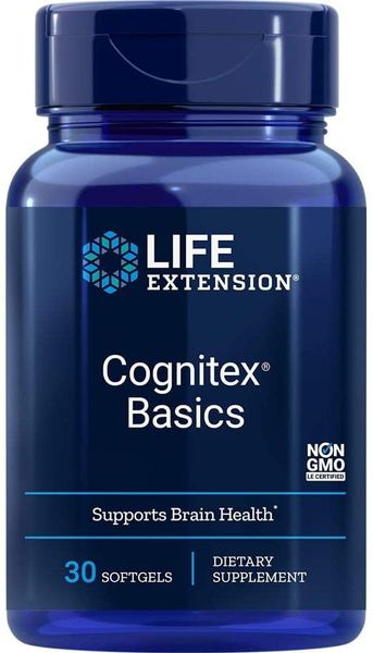 Поддержка памяти и когнитивной функции Cognitex Basics Life Extension 30 капсул (LE100)
Поддержка памяти и когнитивной функции Cognitex Basics Life Extension 30 капсул (LE100)