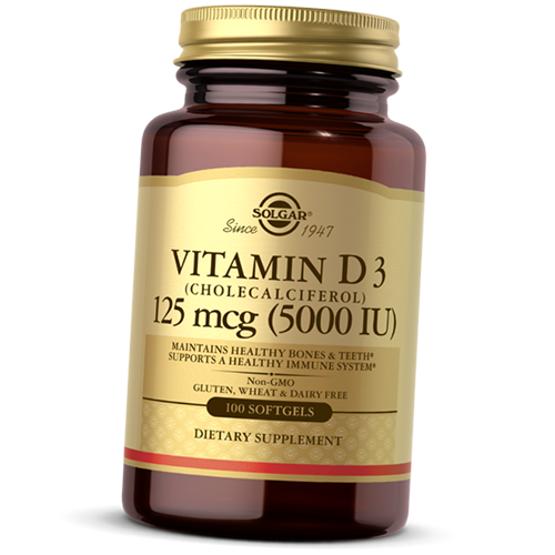 Витамин Д3, Холекальциферол, Vitamin D3 5000 Softgel, Solgar 100гелкапс (36313138)
Витамин Д3, Холекальциферол, Vitamin D3 5000 Softgel, Solgar 100гелкапс (36313138)