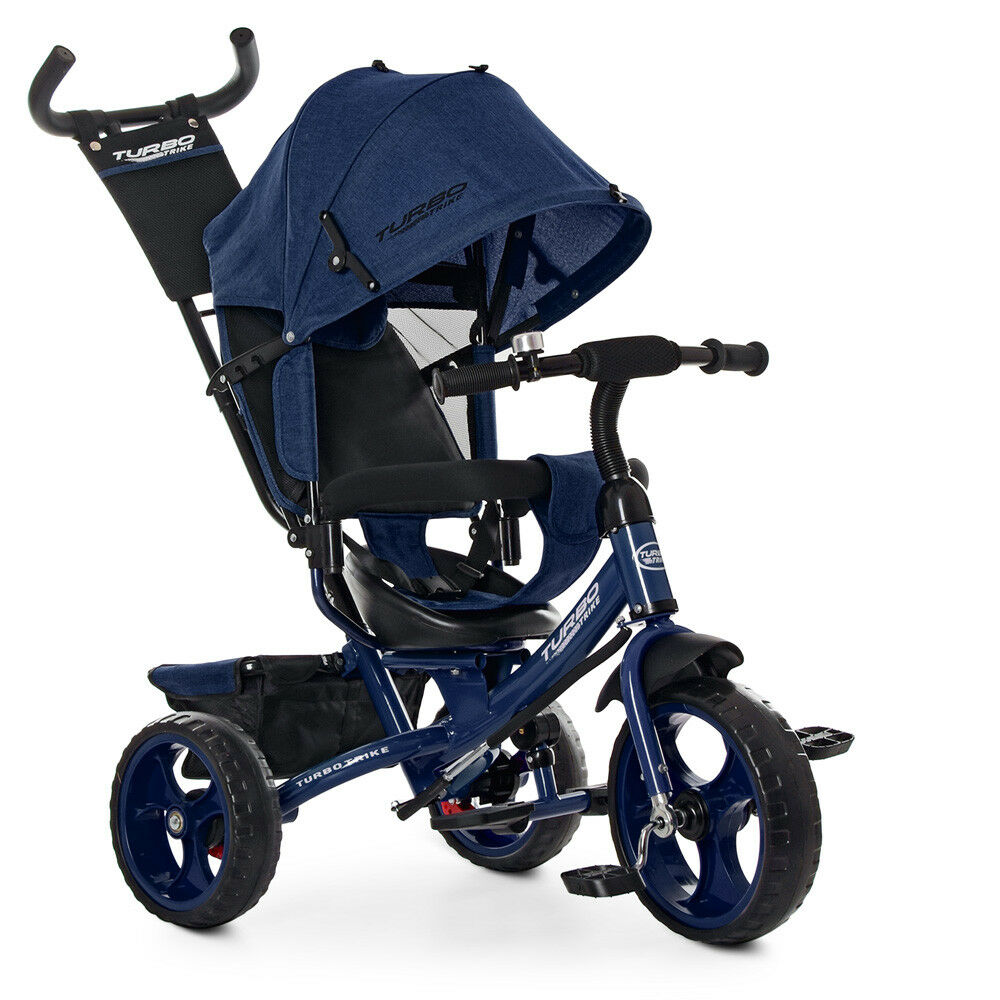 Велосипед трехколесный TURBOTRIKE велосипед-коляска с родительской ручкой M 3113-11L, Синий лен
Велосипед трехколесный TURBOTRIKE велосипед-коляска с родительской ручкой M 3113-11L, Синий лен
