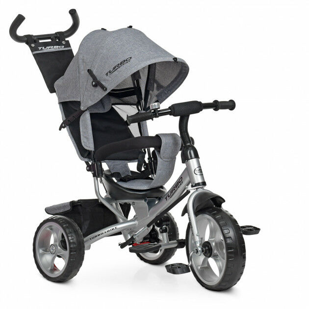 Велосипед трехколесный TURBOTRIKE велосипед-коляска с родительской ручкой M 3113-19L, Серый лен
Велосипед трехколесный TURBOTRIKE велосипед-коляска с родительской ручкой M 3113-19L, Серый лен