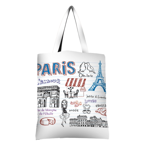 Сумка женская тканевая Original Presentville Paris 40x45 см
Сумка женская тканевая Original Presentville Paris 40x45 см