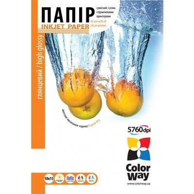 Бумага ColorWay 10x15 (PG2300504R)
Бумага ColorWay 10x15 (PG2300504R)