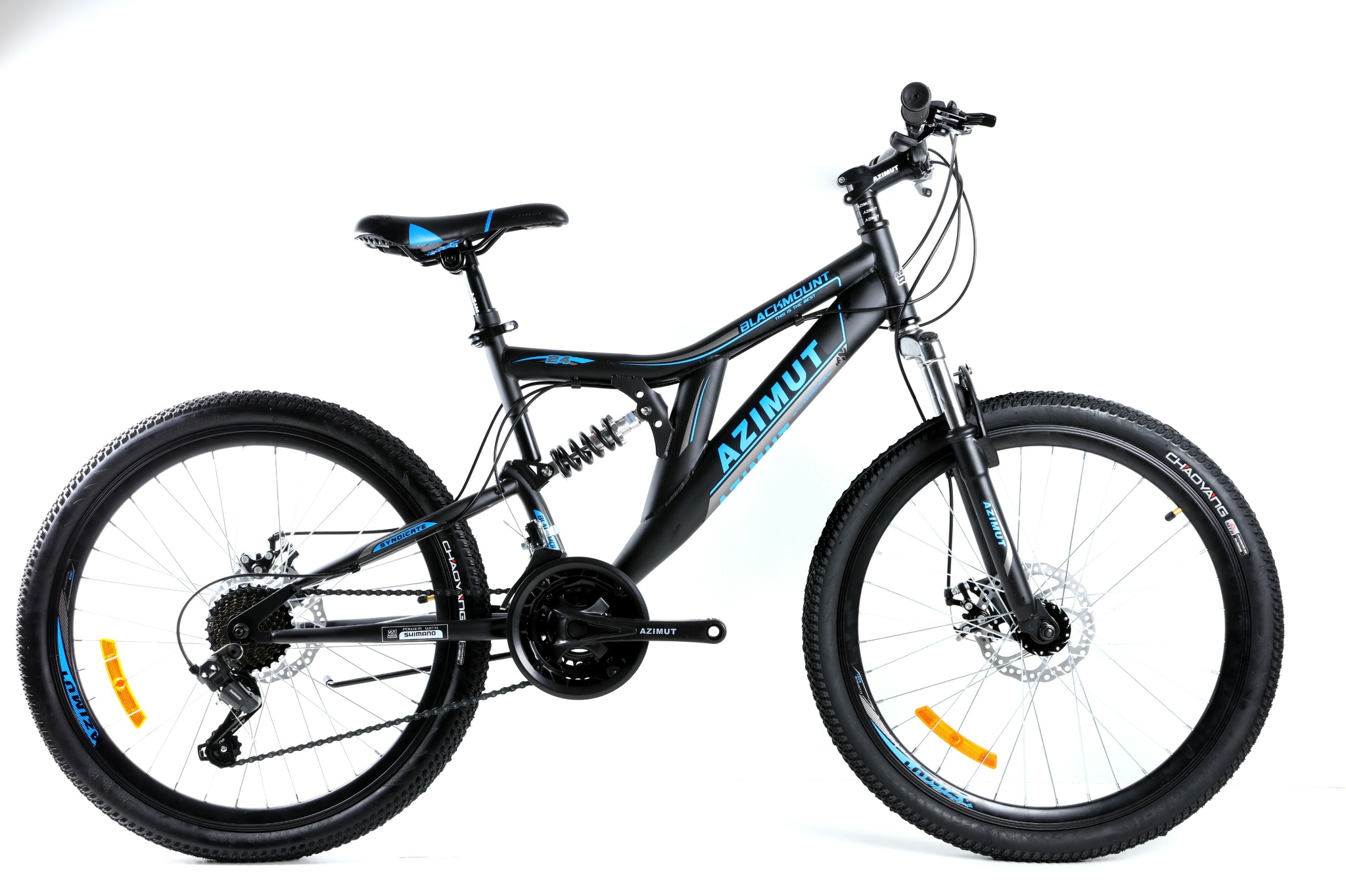 Велосипед Azimut Blackmount 2021 Shimano 24" 16" Black / Blue (Blackmount/GFRD)
Велосипед Azimut Blackmount 2021 Shimano 24" 16" Black / Blue (Blackmount/GFRD)