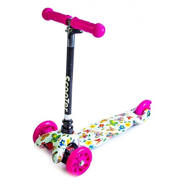 Cамокат детский SCOOTER MINI BUTTERFLY Светящиеся колеса, быстрый доступ к тормозу, три колеса
Cамокат детский SCOOTER MINI BUTTERFLY Светящиеся колеса, быстрый доступ к тормозу, три колеса