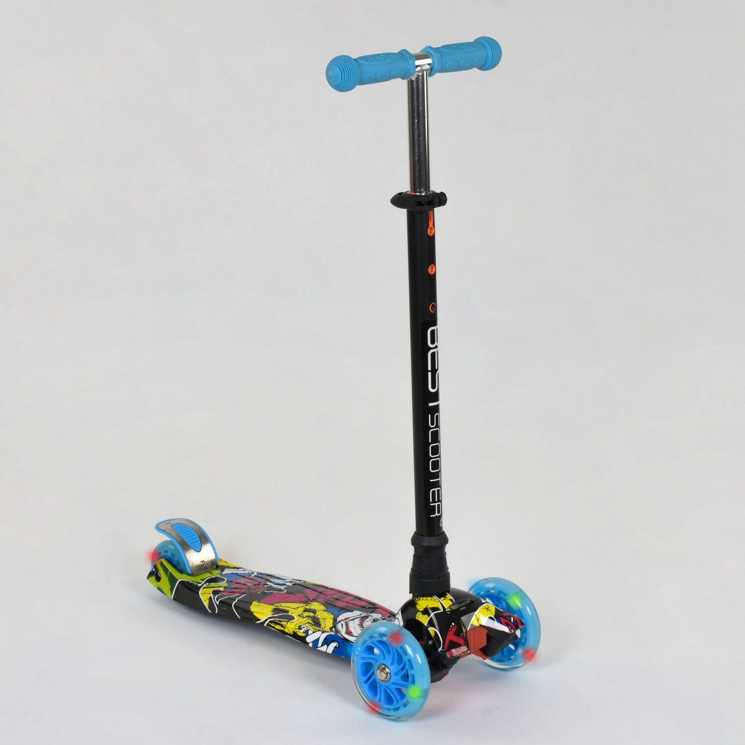 Самокат А 24648 /779-1392 MAXI "Best Scooter" Голубой, 4 колеса PU, СВЕТ, трубка руля алюминиевая, d=12см (IG74472)
Самокат А 24648 /779-1392 MAXI "Best Scooter" Голубой, 4 колеса PU, СВЕТ, трубка руля алюминиевая, d=12см (IG74472)