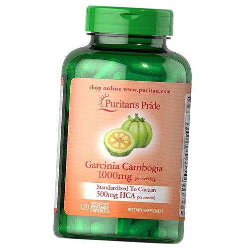 Гарциния камбоджийская, Garcinia Cambogia 500, Puritan's Pride 120вегкапс (02367008)
Гарциния камбоджийская, Garcinia Cambogia 500, Puritan's Pride 120вегкапс (02367008)