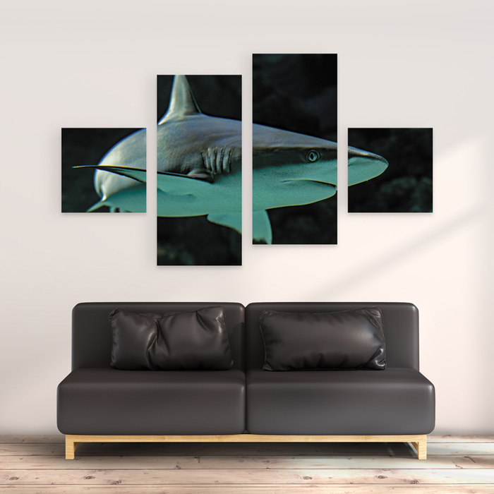 Модульная картина GUS "Акулы #3" 175x100 см (XC075 - Модульные картины)
Модульная картина GUS "Акулы #3" 175x100 см (XC075 - Модульные картины)