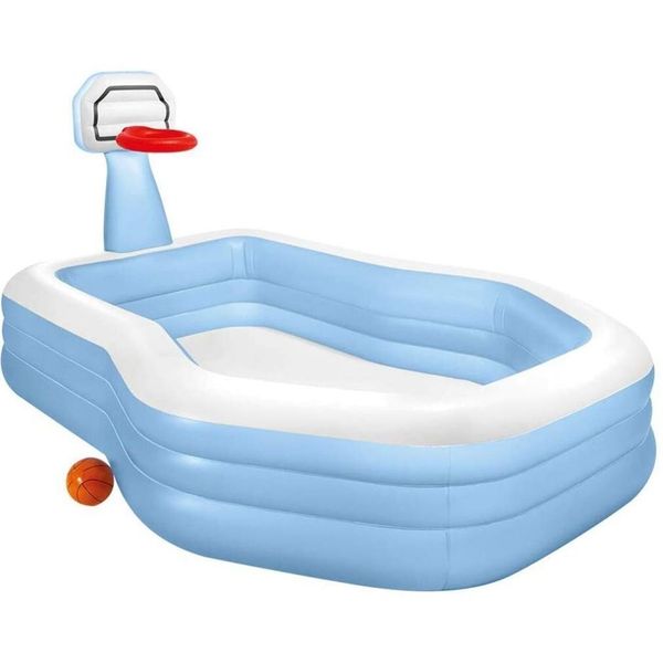 Детский надувной бассейн c баскетбольным кольцом Intex, 257 х 188 х 130 см. (57183)
Детский надувной бассейн c баскетбольным кольцом Intex, 257 х 188 х 130 см. (57183)