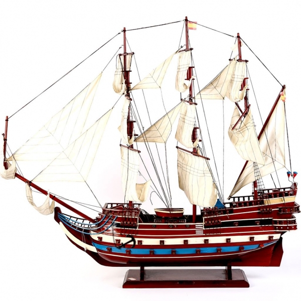 Модель парусного корабля из дерева большая Sun Felipe 110 см 100217 Two Captains
Модель парусного корабля из дерева большая Sun Felipe 110 см 100217 Two Captains