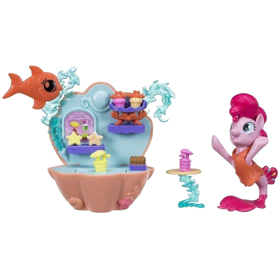 My Little Pony Игровой набор Подводное кафе Pinkie Pie Undersea Cafe Hasbro AS104379
My Little Pony Игровой набор Подводное кафе Pinkie Pie Undersea Cafe Hasbro AS104379